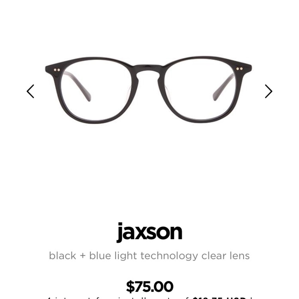 DIFF Blue light blocking glasses